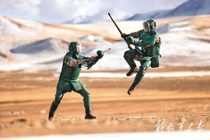 “不后悔,不后退!”高原官兵的口号令人泪目 “不后悔,不后退!”高原官兵的口号令人泪目