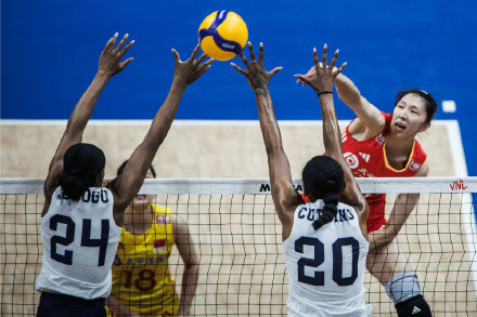 两连胜!中国女排3比1胜美国女排 两连胜!中国女排3比1胜美国女排