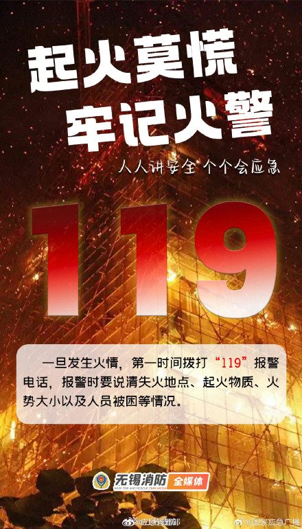 火灾现场这样逃生