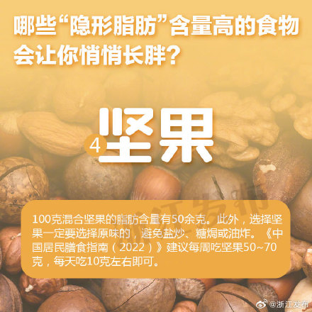 你知道吗？这些食物实际上含有很多脂肪