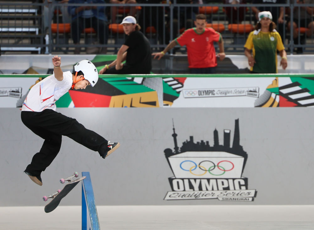 黄浦江畔，百年奥运刮起“青春风暴”