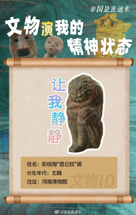 文物演我的精神状态不要太像！