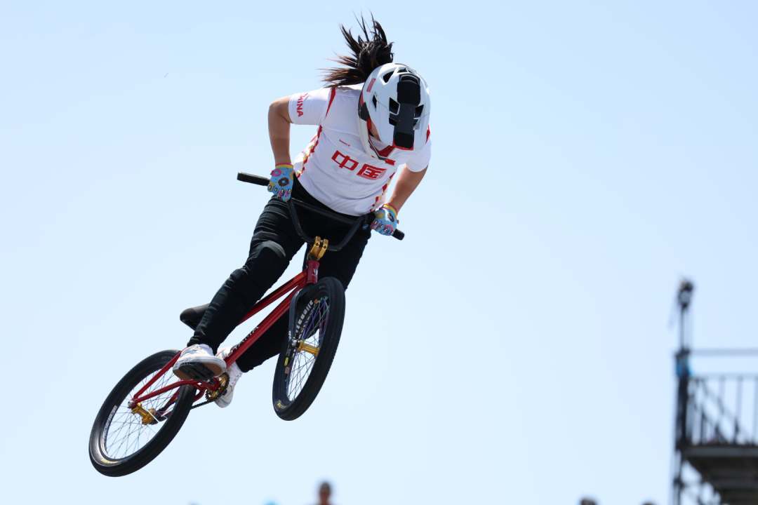 孙思蓓夺得奥运会资格系列赛女子自由式小轮车冠军 孙思蓓夺得奥运会资格系列赛女子自由式小轮车冠军