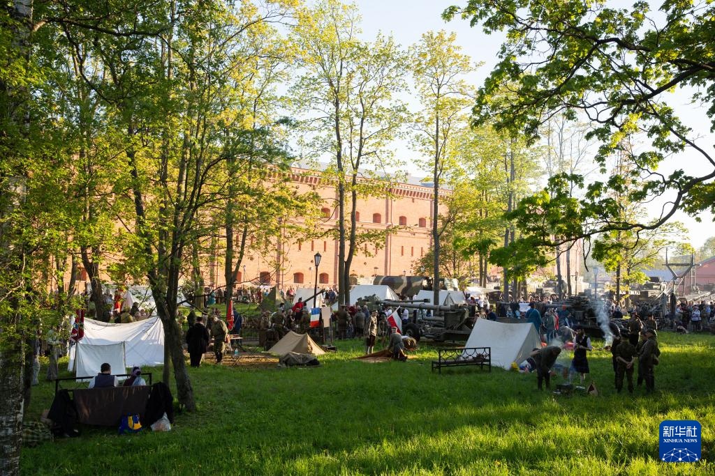 俄罗斯圣彼得堡开展“夜游博物馆”活动 俄罗斯圣彼得堡开展“夜游博物馆”活动