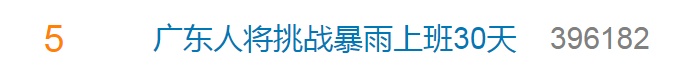 啊？“广东人将挑战暴雨上班30天”！