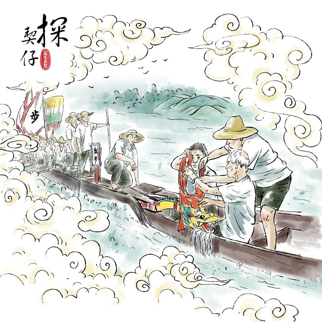 全国现存最古老龙舟！592岁盐步老龙“重出江湖”