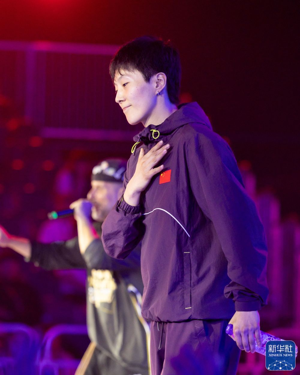 巴黎奥运预备式丨奥运会资格系列赛上海站：曾莹莹、郑子妍霹雳舞晋级16强