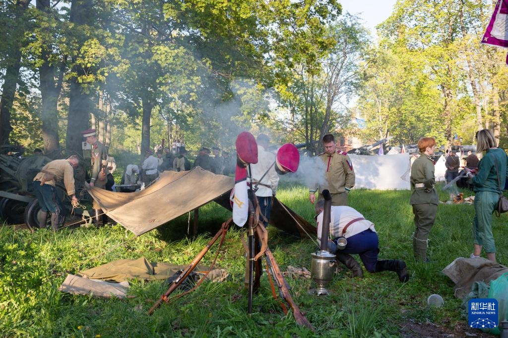 俄罗斯圣彼得堡开展“夜游博物馆”活动 俄罗斯圣彼得堡开展“夜游博物馆”活动