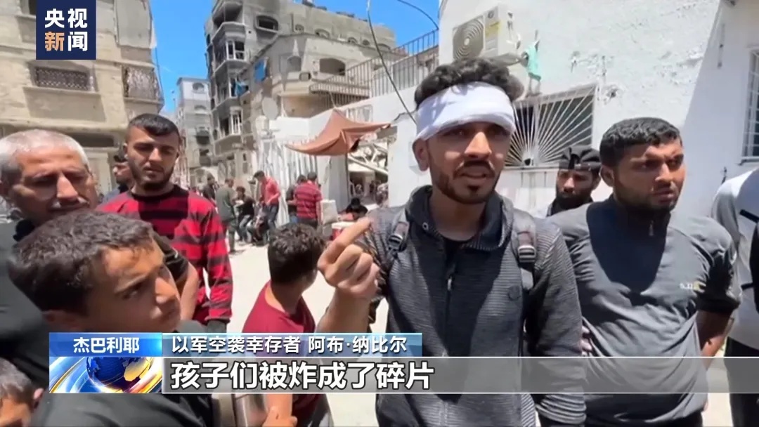 以色列密集轰炸难民营！