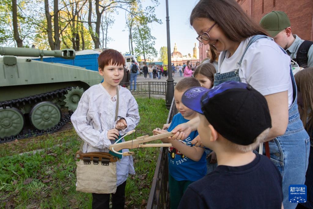 俄罗斯圣彼得堡开展“夜游博物馆”活动 俄罗斯圣彼得堡开展“夜游博物馆”活动