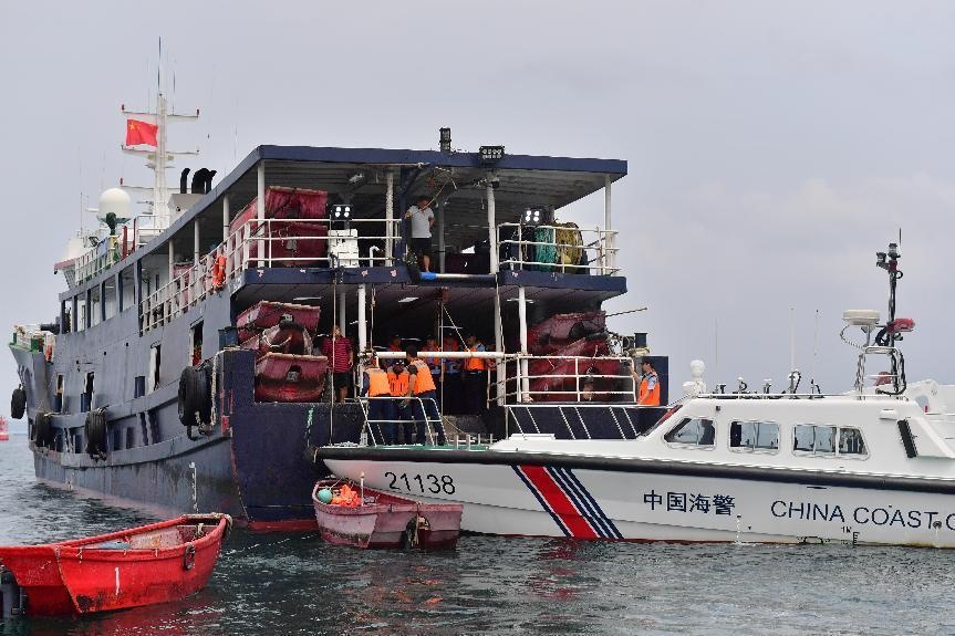 查获涉案渔获物逾27吨！广东海警局伏季休渔专项执法行动战果累累