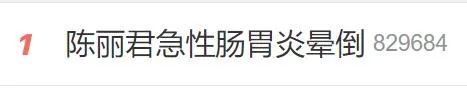 热搜第一!演员陈丽君演出前突然晕倒 热搜第一!演员陈丽君演出前突然晕倒