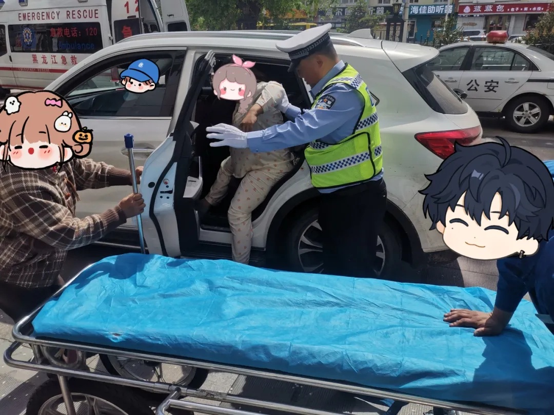 争分夺秒！双胞胎孕妇羊水破裂……黑龙江高速交警紧急行动！