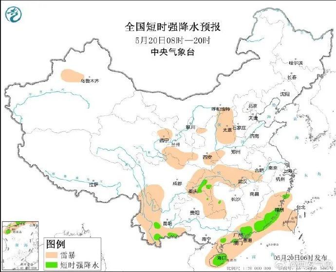 西安短时强对流天气要来了！何时降温？陕西气象重要预报！
