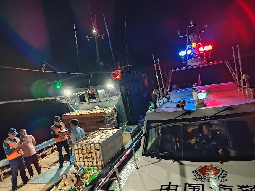 查获涉案渔获物逾27吨！广东海警局伏季休渔专项执法行动战果累累