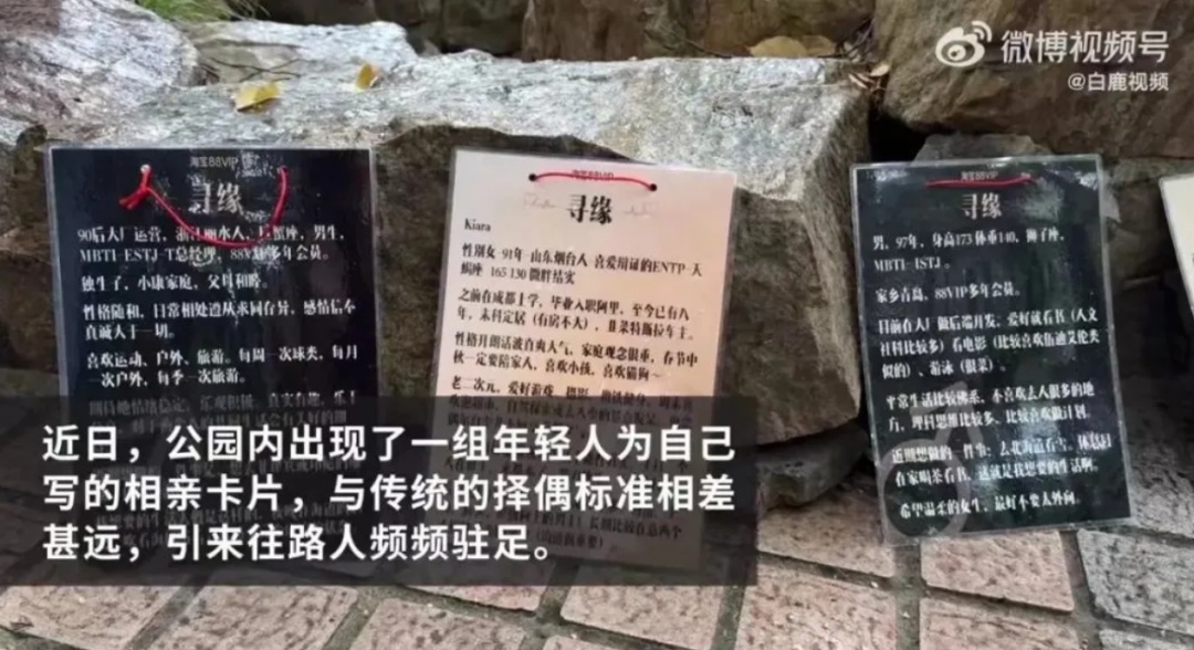 年轻人整顿上海相亲角?听从内心才最“实在” 年轻人整顿上海相亲角?听从内心才最“实在”