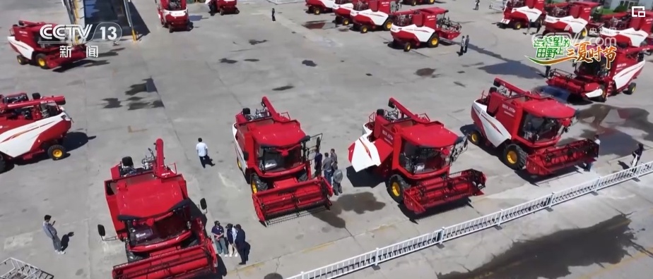 智能平台“携手”智能农机 现代化场景遍及“三夏”生产各环节