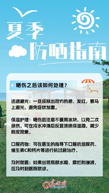夏季该如何科学防晒为了你的颜，请收好这份防晒攻略！
