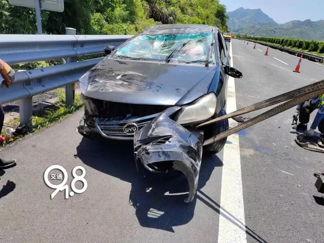 杭州高速上突然停下一排车！这一幕太震撼