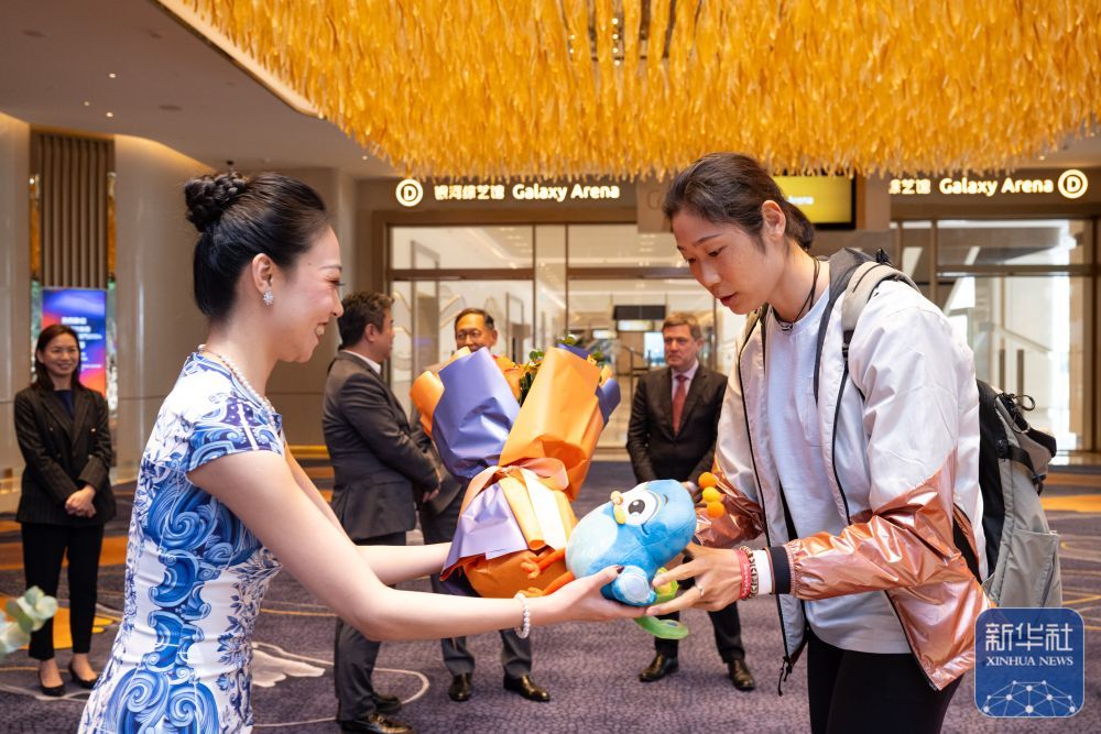 排球 | 中国女排抵达澳门 世界女排联赛开战在即