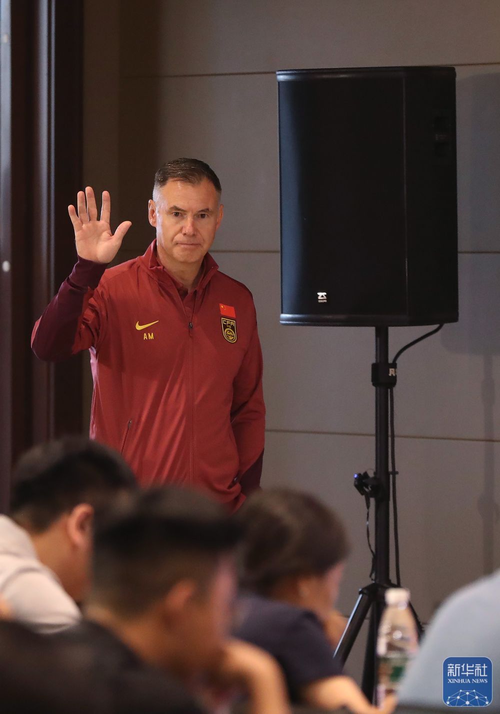 中国女足新帅安特&middot;米利西奇媒体见面会举行