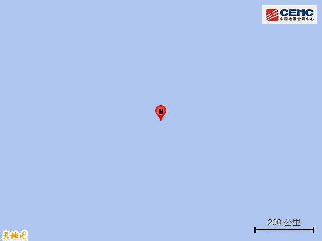 西南印度洋海岭发生5.6级地震