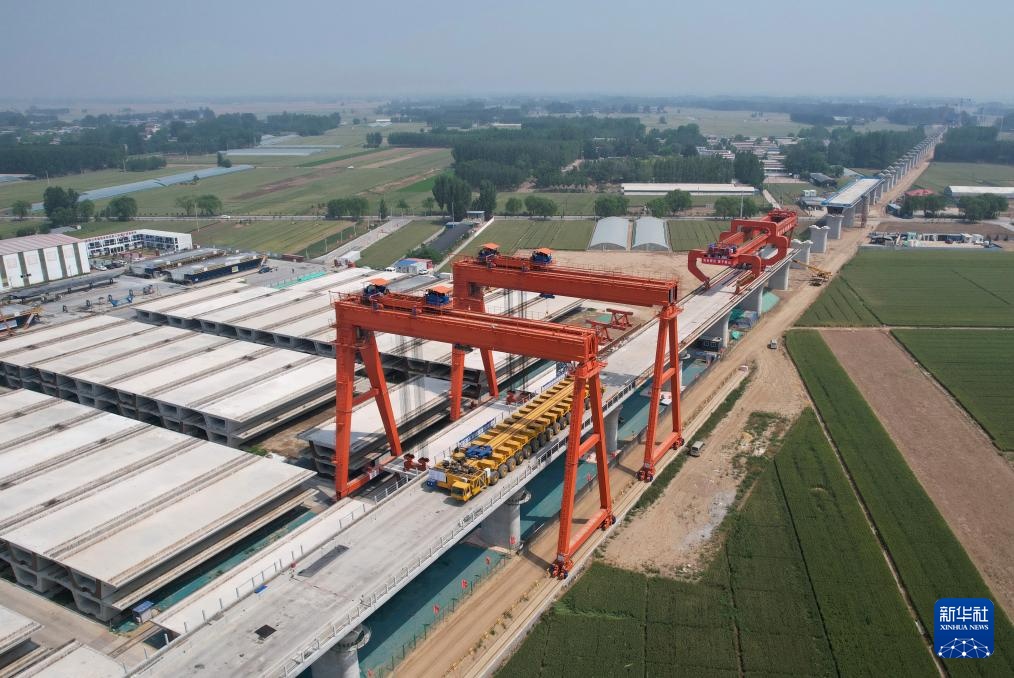 雄商高铁河北段建设稳步推进