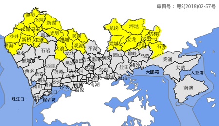 深圳分区暴雨黄色预警生效中!请注意防范! 深圳分区暴雨黄色预警生效中!请注意防范!