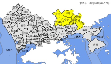 深圳分区暴雨黄色预警生效中!请注意防范! 深圳分区暴雨黄色预警生效中!请注意防范!