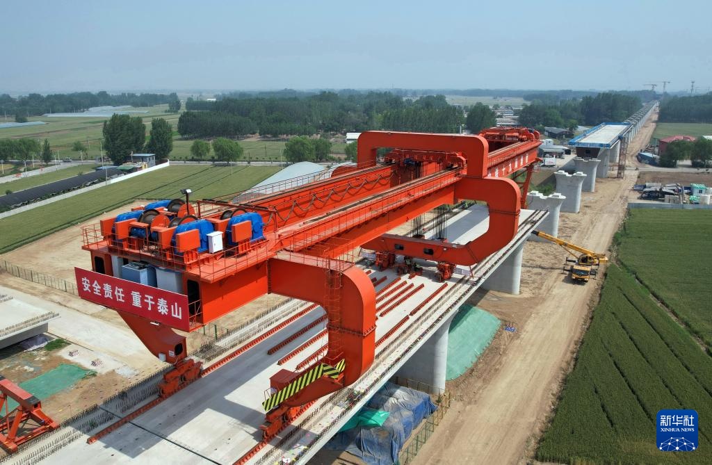 雄商高铁河北段建设稳步推进