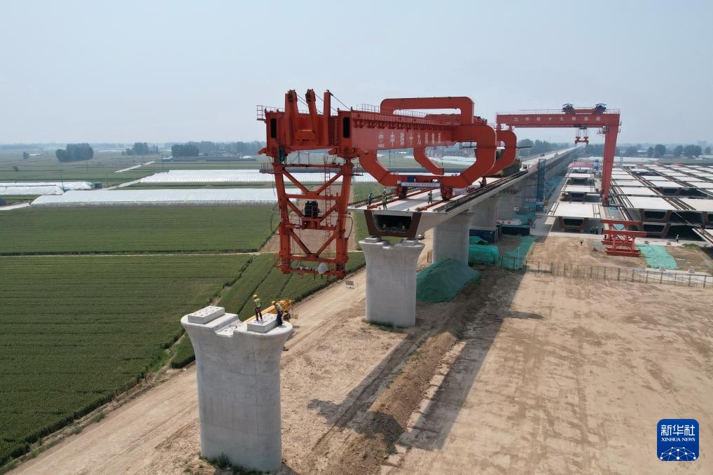 雄商高铁河北段建设稳步推进