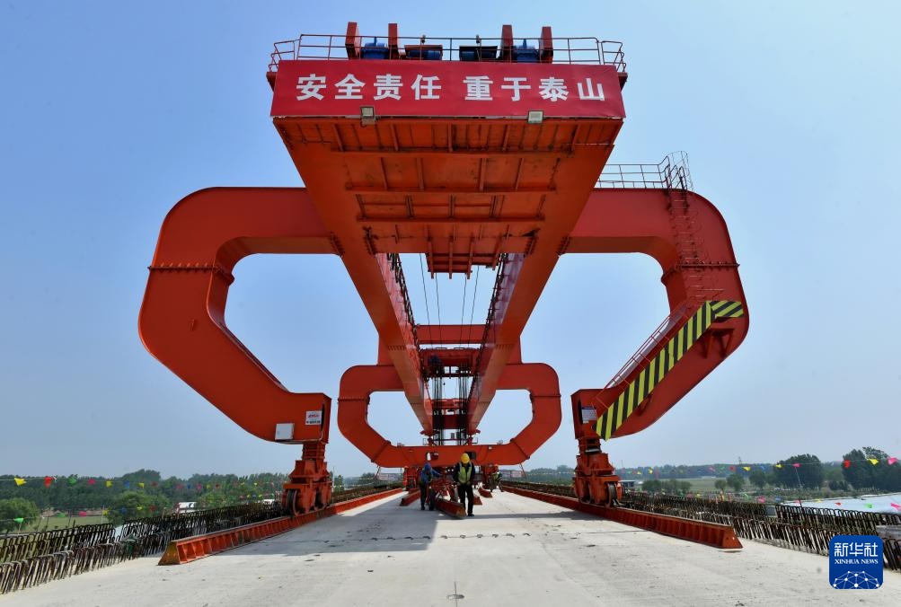 雄商高铁河北段建设稳步推进