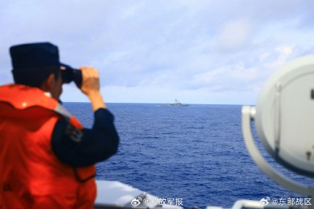 直击现场！东部战区持续位台岛周边演习最新照片发布