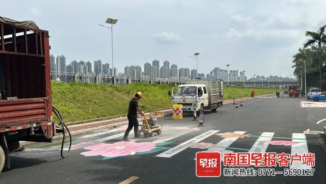 涉嫌违规!南宁这条浪漫“花路”,被叫停! 涉嫌违规!南宁这条浪漫“花路”,被叫停!