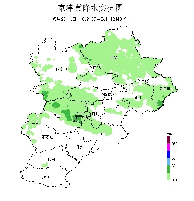 中到大雨+暴雨+最低12℃！大范围降水将至 河北多地发布预警
