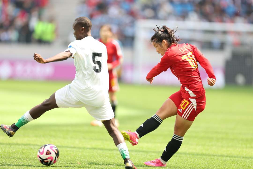 中国队夺得国际中体联足球世界杯女子组冠军