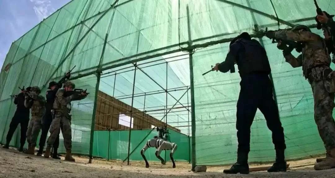 又火了！国产机器狗，背上了枪冲锋