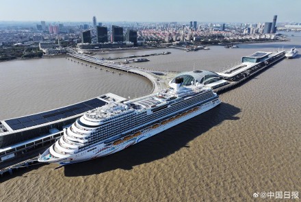 爱达&middot;魔都号邮轮已服务15万中外游客