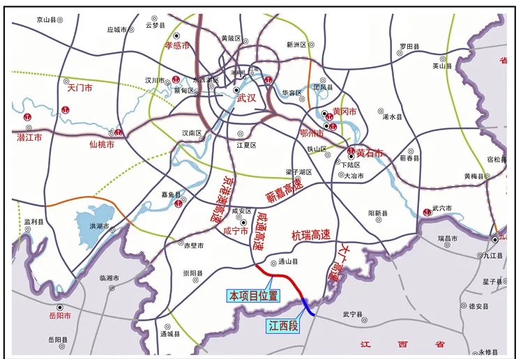 年底通车！湖北一跨省高速有新进展