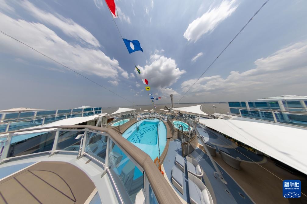 高质量发展调研行丨走进运营中的“爱达·魔都号” 高质量发展调研行丨走进运营中的“爱达·魔都号”