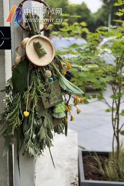 传统习俗有了新玩法!上百元的新式艾草门挂成"爆款",你会买吗? 传统习俗有了新玩法!上百元的新式艾草门挂成"爆款",你会买吗?