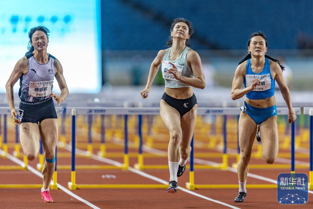 全国田径大奖赛第五站 | 夏思凝夺得女子100米栏冠军