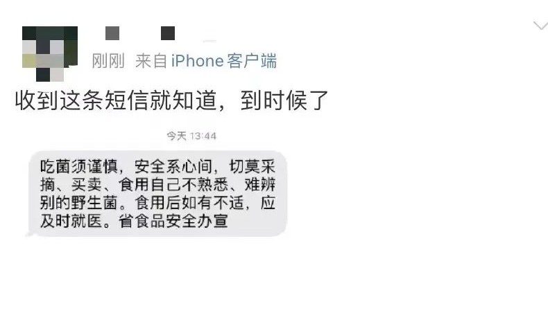 收到这条短信,云南人坐不住了! 收到这条短信,云南人坐不住了!