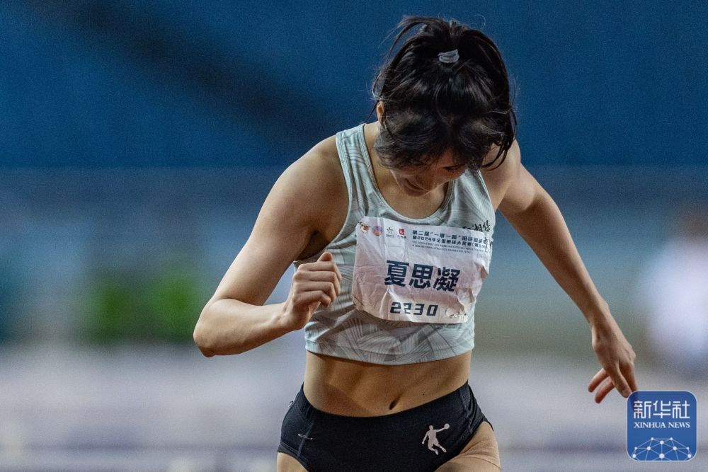 全国田径大奖赛第五站 | 夏思凝夺得女子100米栏冠军