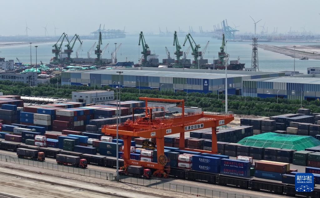 天津港:发挥枢纽优势 打造海铁联运“快速路” 天津港:发挥枢纽优势 打造海铁联运“快速路”