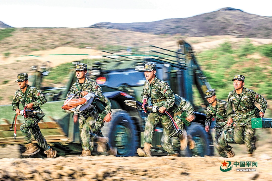 科技赋能!武警第一机动总队某支队开展抢险救援训练 科技赋能!武警第一机动总队某支队开展抢险救援训练