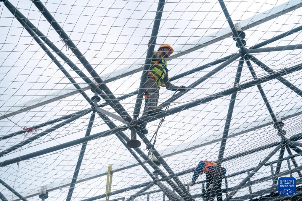 云南大理火车站站房原址重建工程有序推进 云南大理火车站站房原址重建工程有序推进