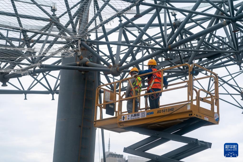 云南大理火车站站房原址重建工程有序推进 云南大理火车站站房原址重建工程有序推进