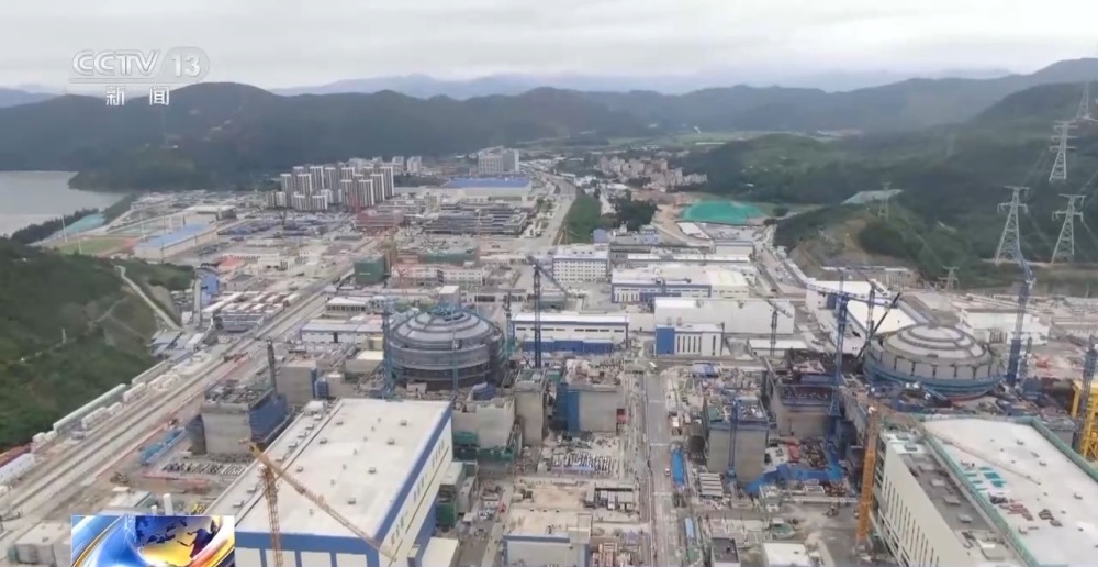 粤港澳首台华龙一号核电机组主体结构完工 粤港澳首台华龙一号核电机组主体结构完工