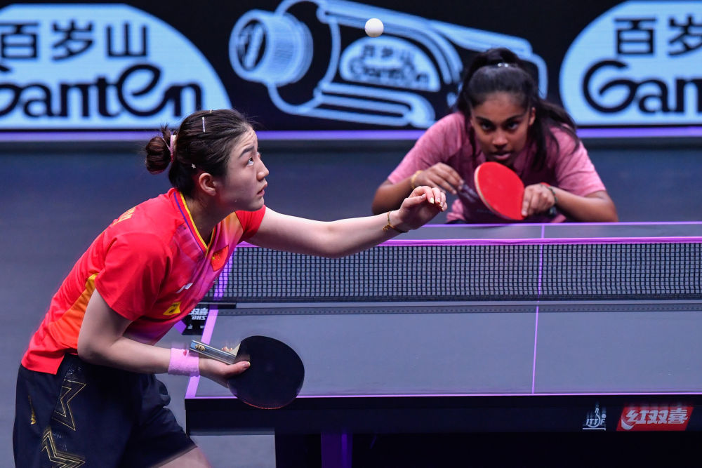 乒乓球 | WTT重庆冠军赛：陈梦晋级